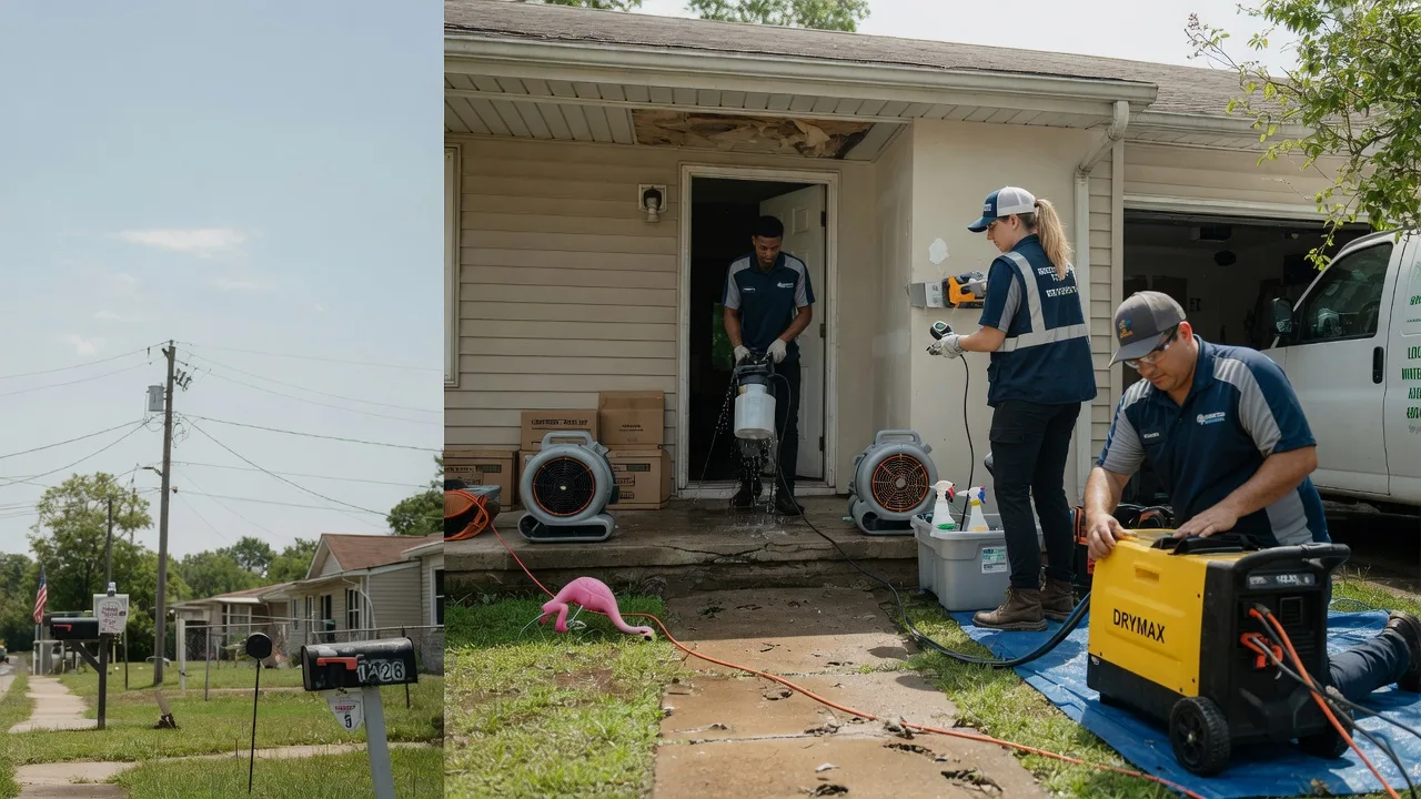 Storm Damage Water Removal in Maury City, TN near me